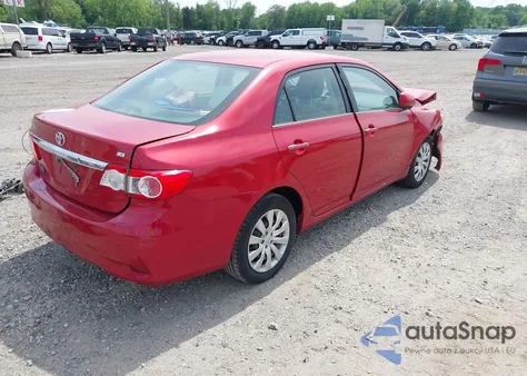 2013 Toyota Corolla S/Le from USA, damaged, VIN 5YFBU4EE9DP091645